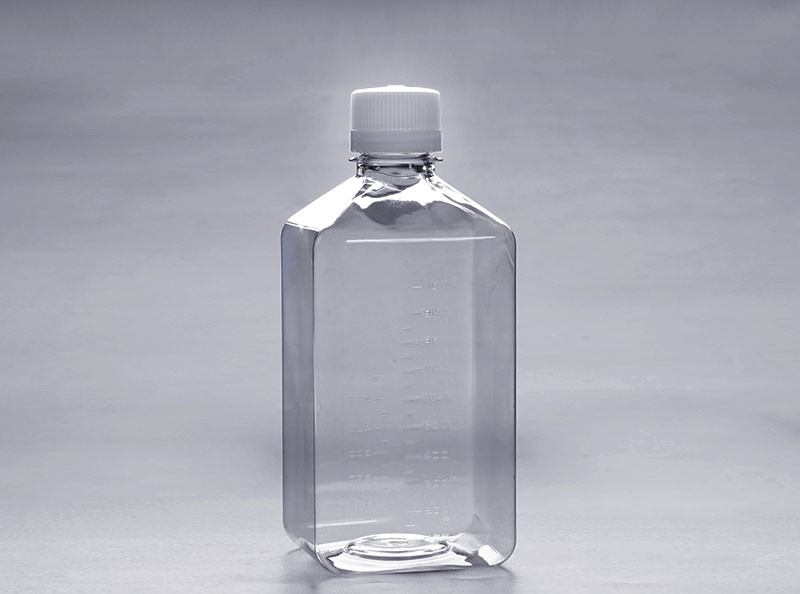 方形PETG血清培养基瓶的两点优势